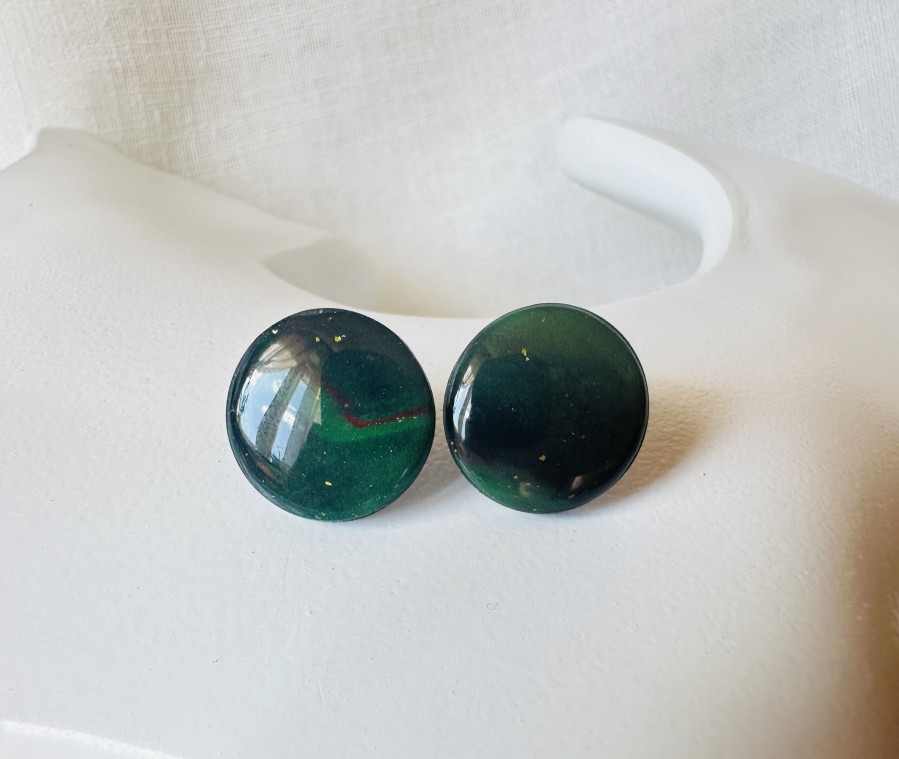 Auskarai “Miško burtai”