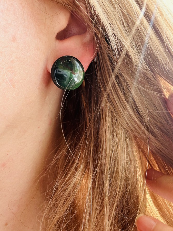 Auskarai “Miško burtai”